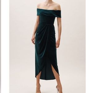 BHLDN Edson Dress- Emerald